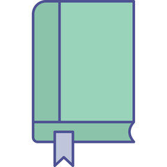 Book Isolated Vector icon which can easily modify or edit

