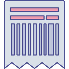 Barcode Isolated Vector icon which can easily modify or edit

