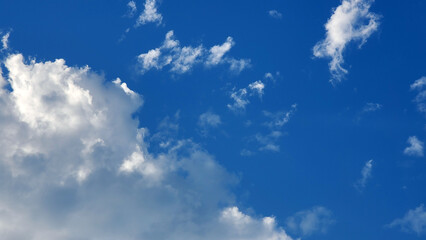 Obraz premium blue sky with clouds