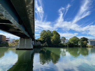 Pont rue de la digue Bonneil