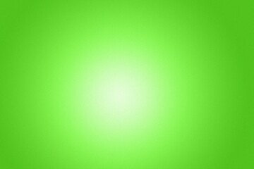 Green abstract background, white colour light focused on centre.