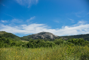 mountain summer landscape,  Araruna, Pb, Paraíba, Brazil, brazilian trails, travels in brazil, northeastern brazil	