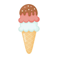 Ice cream icon.