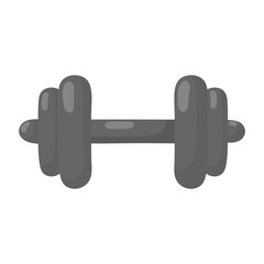 dumbbell icon.