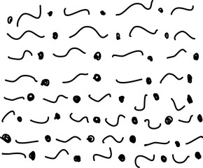 Obraz premium Hand drawn texture