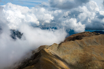 French Alps Nature Panorama Mountains.