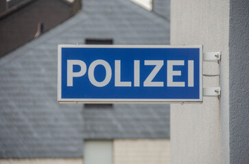 Fototapeta premium Polizei