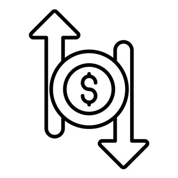 Volatility Line Icon