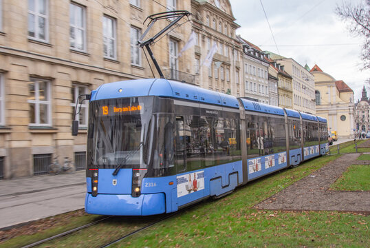 The Munich tramway &ndash; officially and in local parlance referred to as Tram or Trambahn