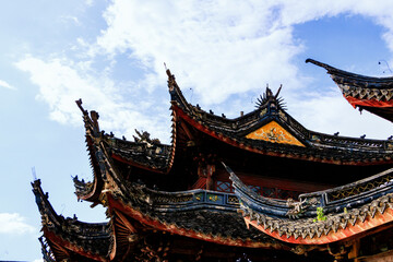 
It is a Buddhist temple in Jiangnan, China.