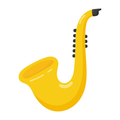 Saxophone icon.