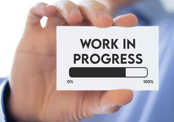 Work in progress - loading bar