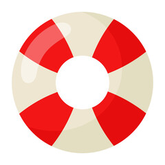 Obraz premium Swim Ring icon.