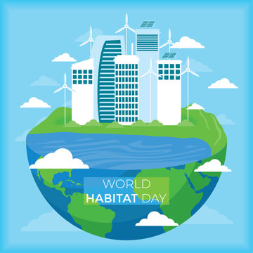 World Habitat Day Lettering