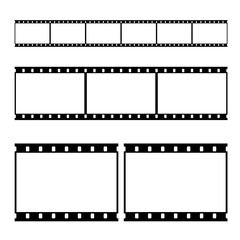 vector, film strip background, infinite film strip frame