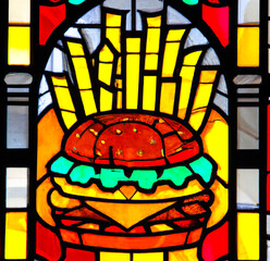 hamburger illustration