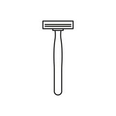 Razor icon. Vector. Line style.	