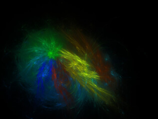 Imaginatory fractal abstract background Image