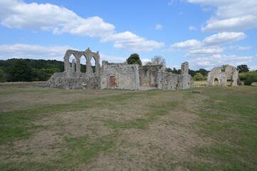 A ruined Abbey in the UK founded in 1200. 