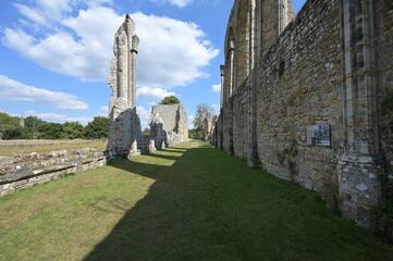 A ruined Abbey in the UK founded in 1200. 