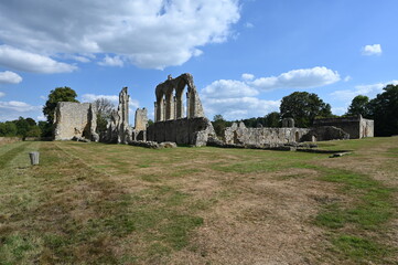 A ruined Abbey in the UK founded in 1200. 