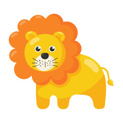 Obraz na płótnie Canvas Lion icon.