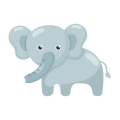 Baby elephant icon.