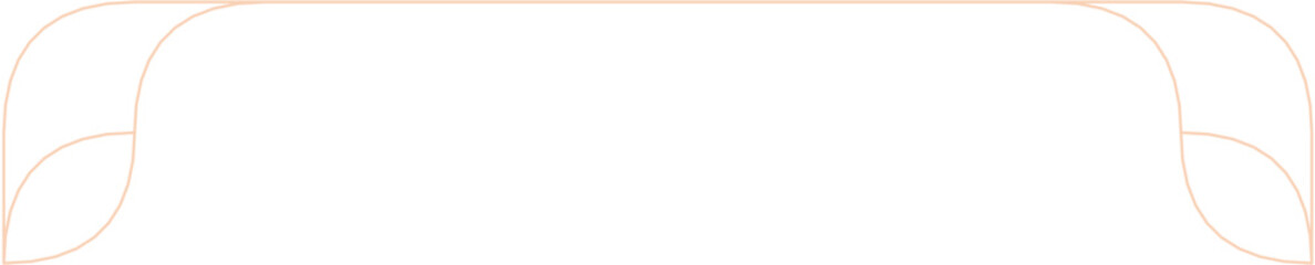 Floral Aesthetic Divider Line Art