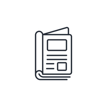 recommend clip art: magazine icons  symbol vector elements for infographic web