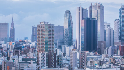 Shinjuku Ku (Ward), one of the many urban districts of Tokyo, Japan.