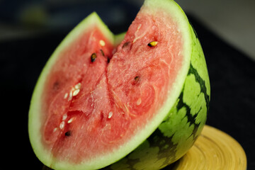 Colourful tasty Watermelon in hot summer season
