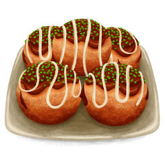 Takoyaki Japanese Food