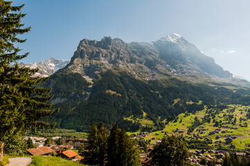 Grindelwald, Eiger, Eigernordwand, Alpen, Berner Oberland, Unterer Grindelwaldgletscher, Kleine...