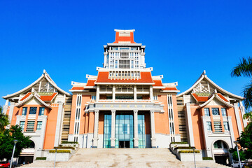 Architectural landscape of Xiamen, China. © may