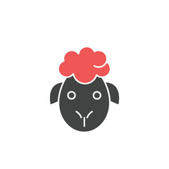 sheep icons  symbol vector elements for infographic web