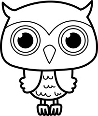Halloween owl clipart