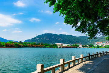 Fototapeta na wymiar West Lake Park, Quanzhou, China
