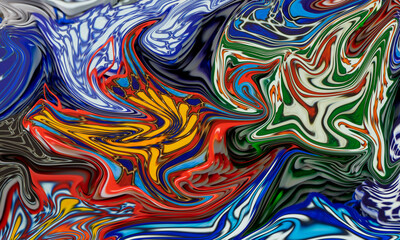 Abstract background of many colors