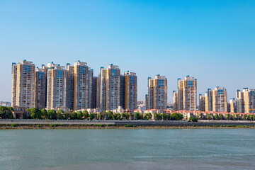 Obraz na płótnie Canvas Panorama of Quanzhou, China.