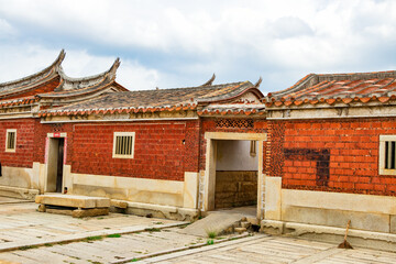 Ancient residential buildings in Xiamen, China.