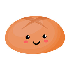 Kawaii Bread icon.