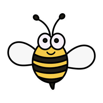 Baby bee icon.