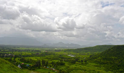 Obraz premium landscape with clouds