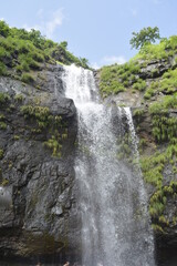 Obraz premium waterfall in the mountains