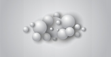 Set of abstract minimalist hand painted illustrations for wall decoration, postcard or brochure cover design. 