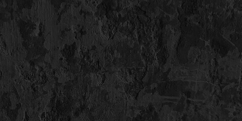 Abstract old and grainy dark slate blackboard or cardboard texture, Creative and old black wall or marble texture, dusty and high detailed black grunge texture, black background with vintage grunge.