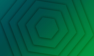 Minimalist Green Abstract Background