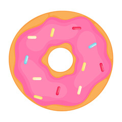 Kawaii Donut icon.