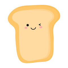 Kawaii Bread icon.