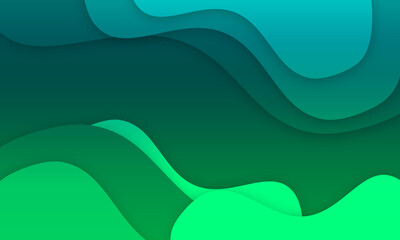 Abstract Futuristic Modern Waving Background